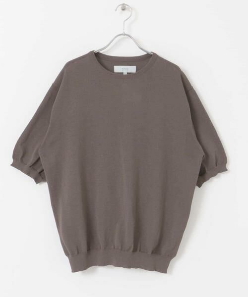 URBAN RESEARCH ROSSO / アーバンリサーチ ロッソ ニット・セーター | 『UR TECH』AIRDRY半袖クルーニット | 詳細21