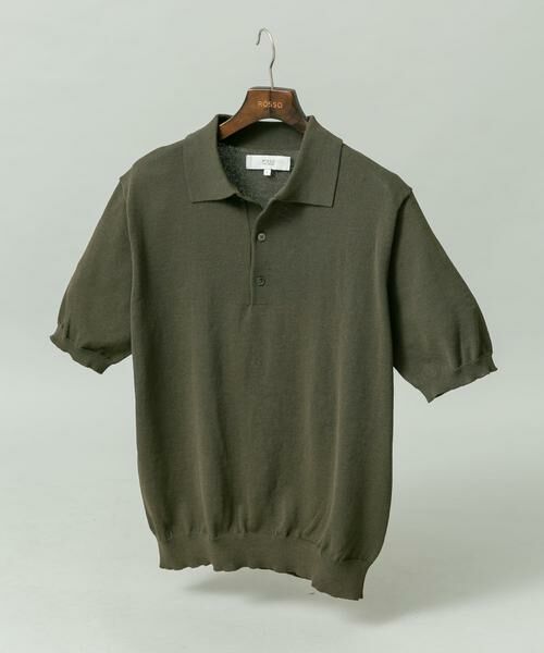 URBAN RESEARCH ROSSO / アーバンリサーチ ロッソ ポロシャツ | 『UR TECH』AIRDRY半袖ニットポロ（カーキ）