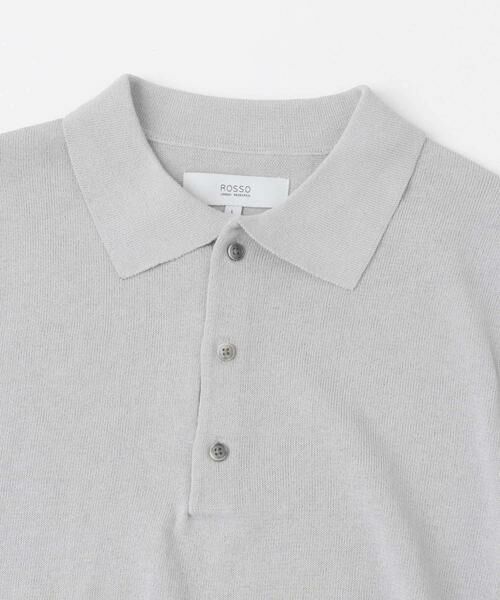 URBAN RESEARCH ROSSO / アーバンリサーチ ロッソ ポロシャツ | 『UR TECH』AIRDRY半袖ニットポロ | 詳細21