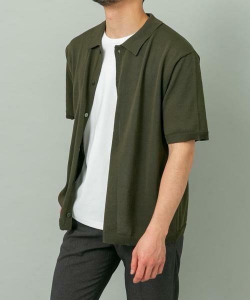 URBAN RESEARCH ROSSO / アーバンリサーチ ロッソ カーディガン・ボレロ | 『UR TECH』AIRDRY半袖ポロカーディガン | 詳細3