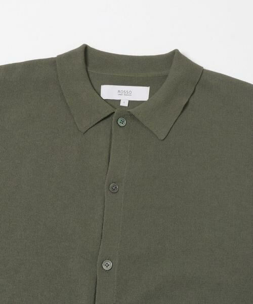 URBAN RESEARCH ROSSO / アーバンリサーチ ロッソ カーディガン・ボレロ | 『UR TECH』AIRDRY半袖ポロカーディガン | 詳細6