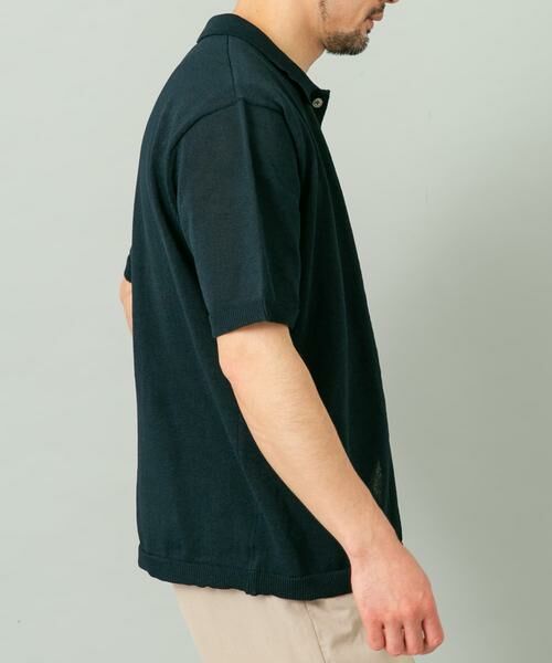 URBAN RESEARCH ROSSO / アーバンリサーチ ロッソ カーディガン・ボレロ | 『UR TECH』AIRDRY半袖ポロカーディガン | 詳細8