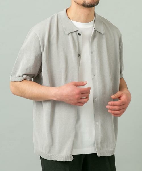 URBAN RESEARCH ROSSO / アーバンリサーチ ロッソ カーディガン・ボレロ | 『UR TECH』AIRDRY半袖ポロカーディガン | 詳細16