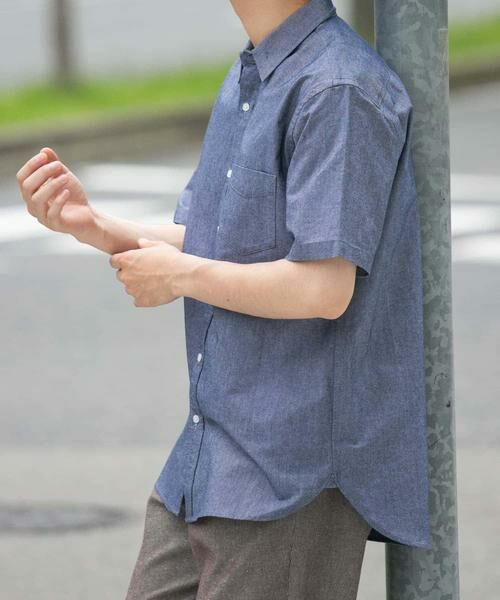 URBAN RESEARCH ROSSO / アーバンリサーチ ロッソ シャツ・ブラウス | 『WEB限定』『抗菌/消臭』『XXLサイズあり』ハイパフォーマンスオックス半袖シャツ | 詳細18