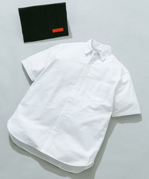 URBAN RESEARCH ROSSO / アーバンリサーチ ロッソ シャツ・ブラウス | 『WEB限定』『抗菌/消臭』『XXLサイズあり』ハイパフォーマンスオックス半袖シャツ（ホワイト）