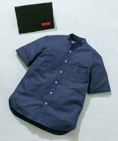 URBAN RESEARCH ROSSO / アーバンリサーチ ロッソ シャツ・ブラウス | 『WEB限定』『抗菌/消臭』『XXLサイズあり』ハイパフォーマンスバンドカラー半袖シャツ