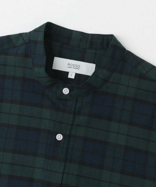 URBAN RESEARCH ROSSO / アーバンリサーチ ロッソ シャツ・ブラウス | 『WEB限定』『抗菌/消臭』『XXLサイズあり』ハイパフォーマンスバンドカラー半袖シャツ | 詳細5