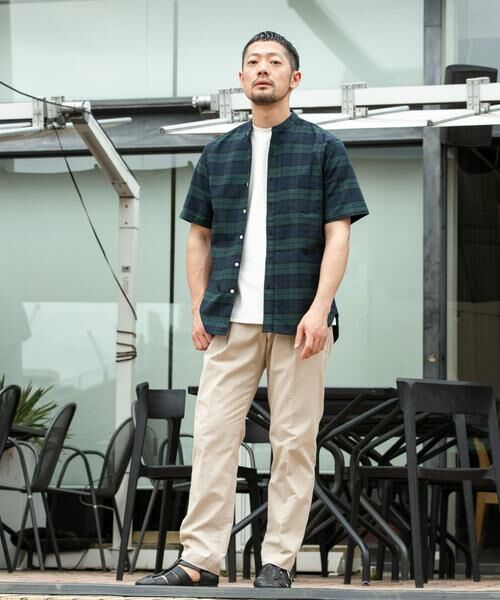 URBAN RESEARCH ROSSO / アーバンリサーチ ロッソ シャツ・ブラウス | 『WEB限定』『抗菌/消臭』『XXLサイズあり』ハイパフォーマンスバンドカラー半袖シャツ | 詳細6