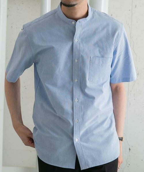 URBAN RESEARCH ROSSO / アーバンリサーチ ロッソ シャツ・ブラウス | 『WEB限定』『抗菌/消臭』『XXLサイズあり』ハイパフォーマンスバンドカラー半袖シャツ | 詳細6