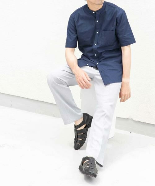 URBAN RESEARCH ROSSO / アーバンリサーチ ロッソ シャツ・ブラウス | 『WEB限定』『抗菌/消臭』『XXLサイズあり』ハイパフォーマンスバンドカラー半袖シャツ | 詳細16