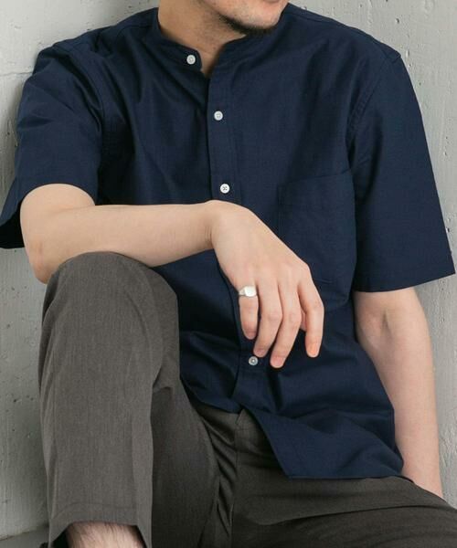 URBAN RESEARCH ROSSO / アーバンリサーチ ロッソ シャツ・ブラウス | 『WEB限定』『抗菌/消臭』『XXLサイズあり』ハイパフォーマンスバンドカラー半袖シャツ | 詳細17