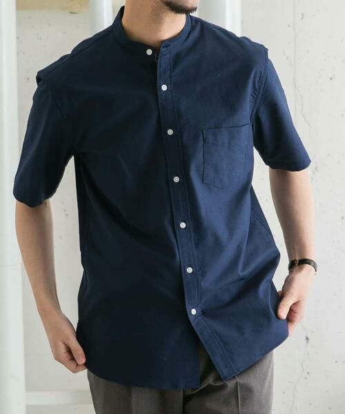 URBAN RESEARCH ROSSO / アーバンリサーチ ロッソ シャツ・ブラウス | 『WEB限定』『抗菌/消臭』『XXLサイズあり』ハイパフォーマンスバンドカラー半袖シャツ | 詳細18