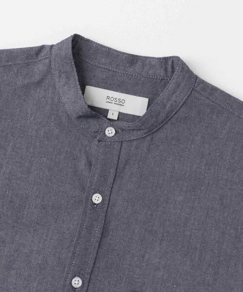 URBAN RESEARCH ROSSO / アーバンリサーチ ロッソ シャツ・ブラウス | 『WEB限定』『抗菌/消臭』『XXLサイズあり』ハイパフォーマンスバンドカラー半袖シャツ | 詳細25