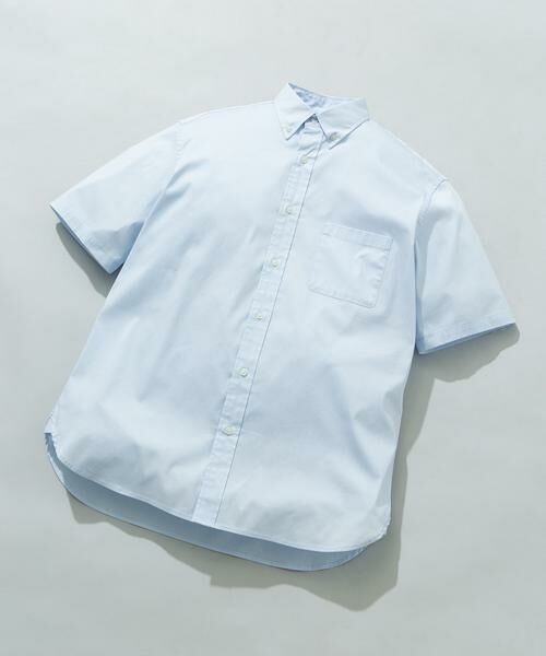 URBAN RESEARCH ROSSO / アーバンリサーチ ロッソ シャツ・ブラウス | 『XLサイズあり』ハイパフォーマンス快適ショートスリーブシャツ（ライトブルー）