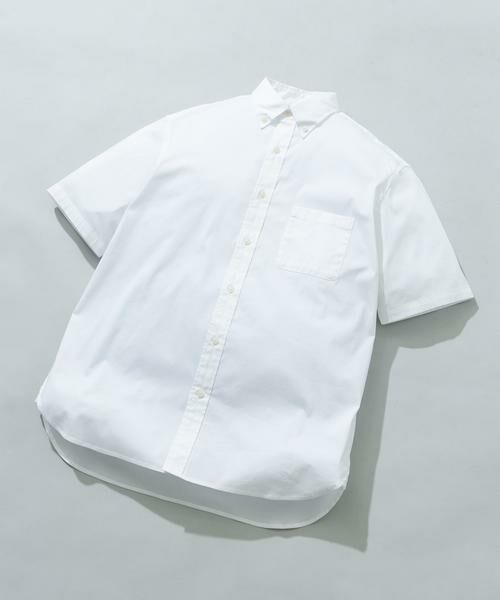 URBAN RESEARCH ROSSO / アーバンリサーチ ロッソ シャツ・ブラウス | 『XLサイズあり』ハイパフォーマンス快適ショートスリーブシャツ（ホワイト）