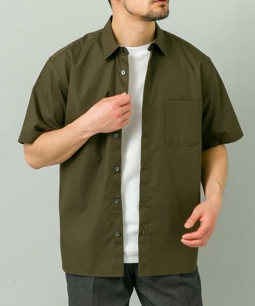 URBAN RESEARCH ROSSO / アーバンリサーチ ロッソ シャツ・ブラウス | 『XLサイズあり』アーバンリラックスブロード半袖シャツ | 詳細1