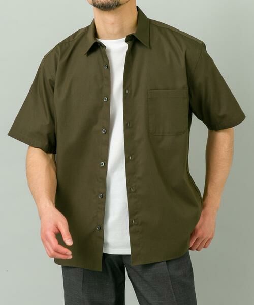 URBAN RESEARCH ROSSO / アーバンリサーチ ロッソ シャツ・ブラウス | 『XLサイズあり』アーバンリラックスブロード半袖シャツ | 詳細3