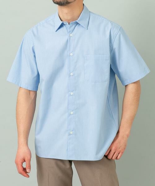 URBAN RESEARCH ROSSO / アーバンリサーチ ロッソ シャツ・ブラウス | 『XLサイズあり』アーバンリラックスブロード半袖シャツ | 詳細15