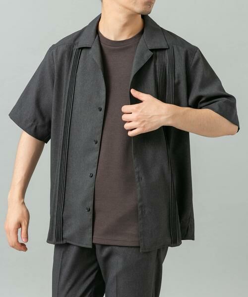 URBAN RESEARCH ROSSO / アーバンリサーチ ロッソ シャツ・ブラウス | 『セットアップ対応』『防シワ』サマーウール調キューバシャツ | 詳細10