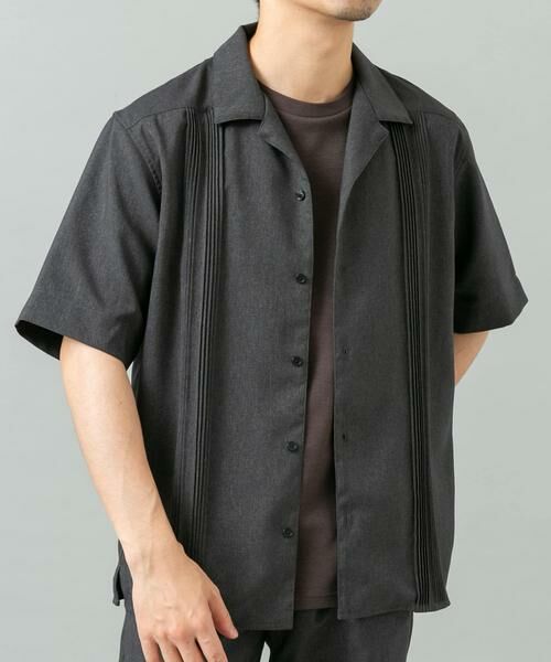 URBAN RESEARCH ROSSO / アーバンリサーチ ロッソ シャツ・ブラウス | 『セットアップ対応』『防シワ』サマーウール調キューバシャツ | 詳細11