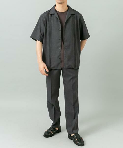 URBAN RESEARCH ROSSO / アーバンリサーチ ロッソ シャツ・ブラウス | 『セットアップ対応』『防シワ』サマーウール調キューバシャツ | 詳細13