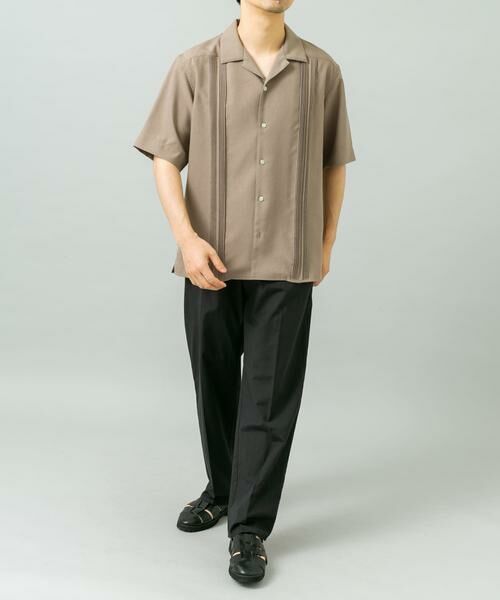 URBAN RESEARCH ROSSO / アーバンリサーチ ロッソ シャツ・ブラウス | 『セットアップ対応』『防シワ』サマーウール調キューバシャツ | 詳細22