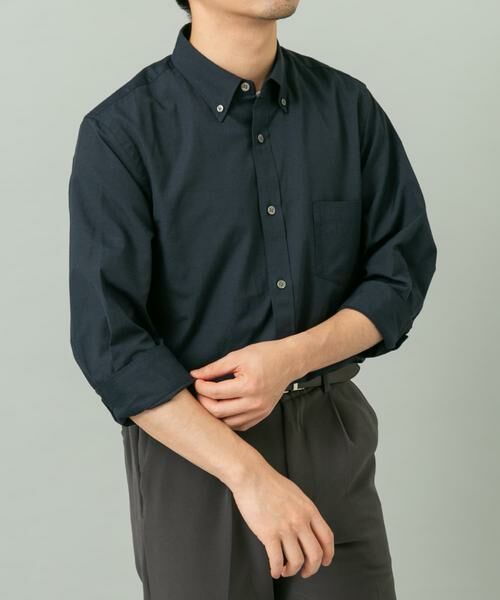 URBAN RESEARCH ROSSO / アーバンリサーチ ロッソ シャツ・ブラウス | ハイパフォーマンスリネン七分袖シャツ | 詳細7