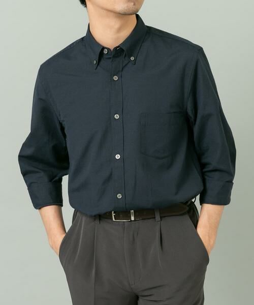 URBAN RESEARCH ROSSO / アーバンリサーチ ロッソ シャツ・ブラウス | ハイパフォーマンスリネン七分袖シャツ | 詳細8