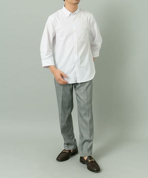 URBAN RESEARCH ROSSO / アーバンリサーチ ロッソ シャツ・ブラウス | ハイパフォーマンスリネン七分袖シャツ | 詳細20