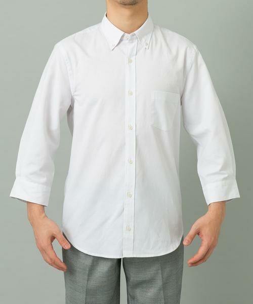 URBAN RESEARCH ROSSO / アーバンリサーチ ロッソ シャツ・ブラウス | ハイパフォーマンスリネン七分袖シャツ | 詳細21