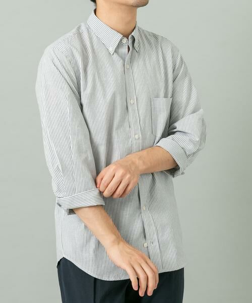 URBAN RESEARCH ROSSO / アーバンリサーチ ロッソ シャツ・ブラウス | ハイパフォーマンスリネン七分袖シャツ | 詳細27