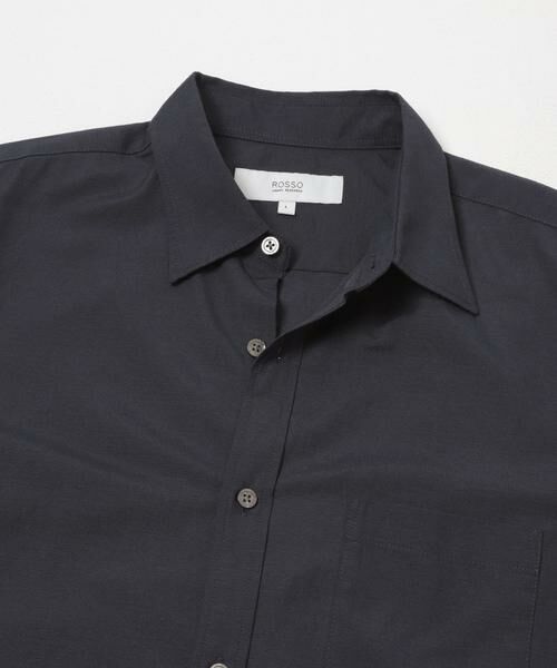 URBAN RESEARCH ROSSO / アーバンリサーチ ロッソ シャツ・ブラウス | 『イージーケア / XLサイズあり』ハイパフォーマンスリネン半袖シャツ | 詳細10