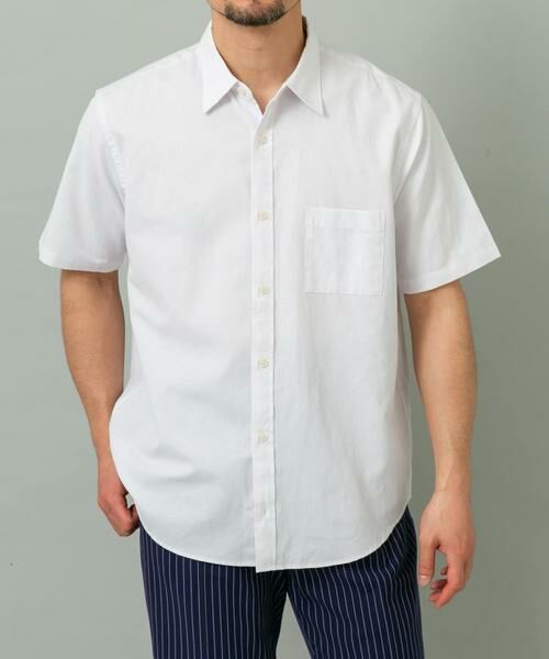 URBAN RESEARCH ROSSO / アーバンリサーチ ロッソ シャツ・ブラウス | 『イージーケア / XLサイズあり』ハイパフォーマンスリネン半袖シャツ | 詳細15
