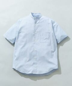 URBAN RESEARCH ROSSO / アーバンリサーチ ロッソ シャツ・ブラウス | 『WEB限定』『イージーケア / XLサイズあり』ハイパフォーマンスリネンバンド半袖シャツ