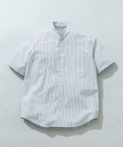 URBAN RESEARCH ROSSO / アーバンリサーチ ロッソ シャツ・ブラウス | 『WEB限定』『イージーケア / XLサイズあり』ハイパフォーマンスリネンバンド半袖シャツ