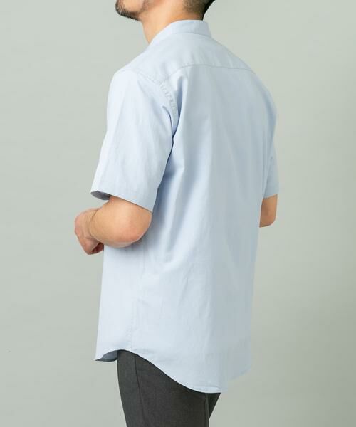 URBAN RESEARCH ROSSO / アーバンリサーチ ロッソ シャツ・ブラウス | 『WEB限定』『イージーケア / XLサイズあり』ハイパフォーマンスリネンバンド半袖シャツ | 詳細3
