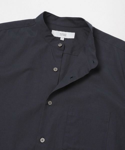 URBAN RESEARCH ROSSO / アーバンリサーチ ロッソ シャツ・ブラウス | 『WEB限定』『イージーケア / XLサイズあり』ハイパフォーマンスリネンバンド半袖シャツ | 詳細11