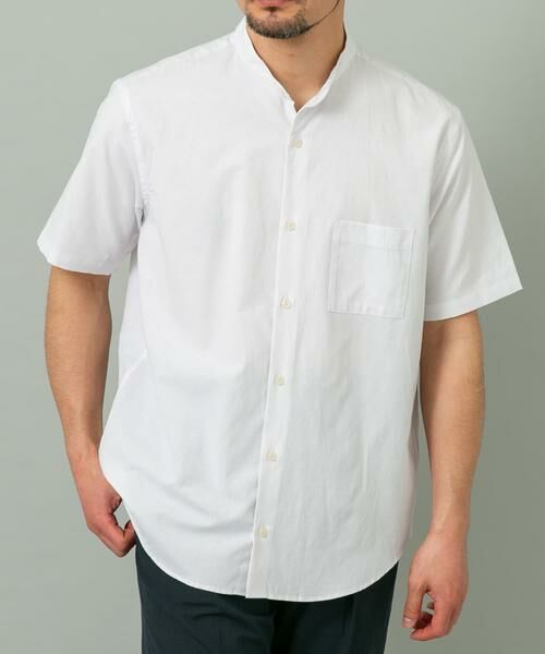 URBAN RESEARCH ROSSO / アーバンリサーチ ロッソ シャツ・ブラウス | 『WEB限定』『イージーケア / XLサイズあり』ハイパフォーマンスリネンバンド半袖シャツ | 詳細16