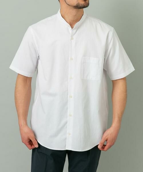 URBAN RESEARCH ROSSO / アーバンリサーチ ロッソ シャツ・ブラウス | 『WEB限定』『イージーケア / XLサイズあり』ハイパフォーマンスリネンバンド半袖シャツ | 詳細17