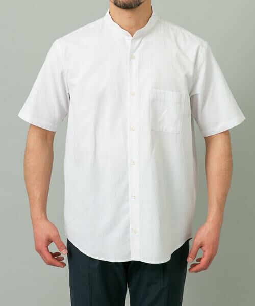 URBAN RESEARCH ROSSO / アーバンリサーチ ロッソ シャツ・ブラウス | 『WEB限定』『イージーケア / XLサイズあり』ハイパフォーマンスリネンバンド半袖シャツ | 詳細19