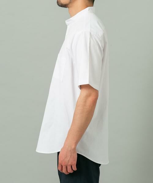 URBAN RESEARCH ROSSO / アーバンリサーチ ロッソ シャツ・ブラウス | 『WEB限定』『イージーケア / XLサイズあり』ハイパフォーマンスリネンバンド半袖シャツ | 詳細20