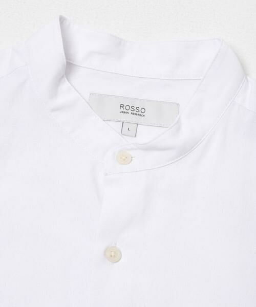 URBAN RESEARCH ROSSO / アーバンリサーチ ロッソ シャツ・ブラウス | 『WEB限定』『イージーケア / XLサイズあり』ハイパフォーマンスリネンバンド半袖シャツ | 詳細23