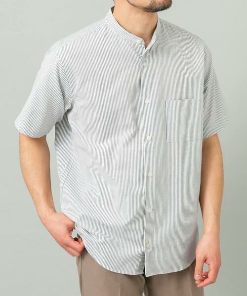 URBAN RESEARCH ROSSO / アーバンリサーチ ロッソ シャツ・ブラウス | 『WEB限定』『イージーケア / XLサイズあり』ハイパフォーマンスリネンバンド半袖シャツ | 詳細24