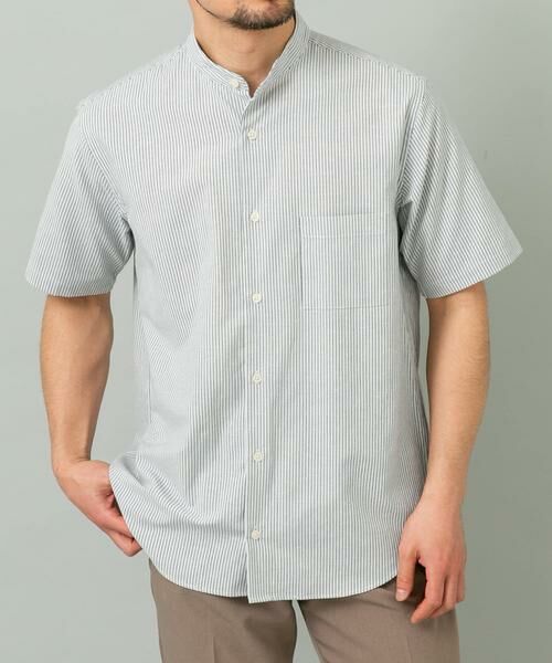 URBAN RESEARCH ROSSO / アーバンリサーチ ロッソ シャツ・ブラウス | 『WEB限定』『イージーケア / XLサイズあり』ハイパフォーマンスリネンバンド半袖シャツ | 詳細25