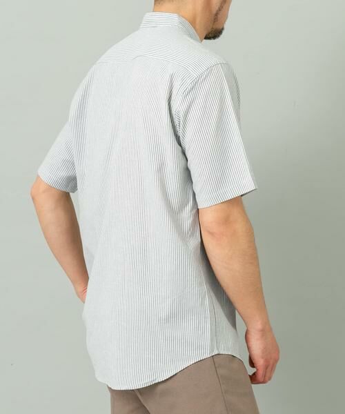 URBAN RESEARCH ROSSO / アーバンリサーチ ロッソ シャツ・ブラウス | 『WEB限定』『イージーケア / XLサイズあり』ハイパフォーマンスリネンバンド半袖シャツ | 詳細26