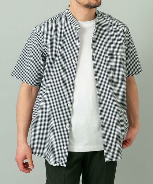 URBAN RESEARCH ROSSO / アーバンリサーチ ロッソ シャツ・ブラウス | 『WEB限定』『イージーケア / XLサイズあり』ハイパフォーマンスリネンバンド半袖シャツ | 詳細30