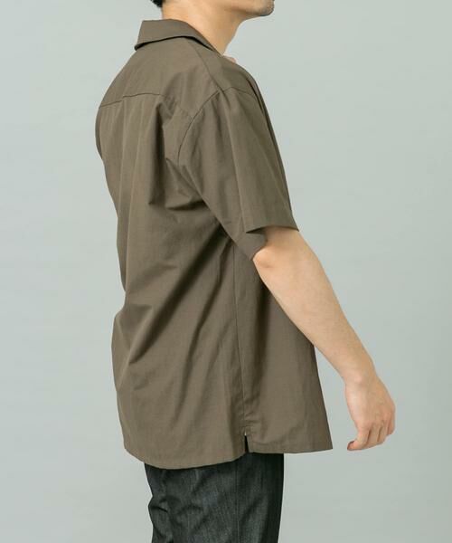 URBAN RESEARCH ROSSO / アーバンリサーチ ロッソ シャツ・ブラウス | 『イージーケア / XLサイズあり』アーバンリラックスリネンオープンカラーシャツ | 詳細3