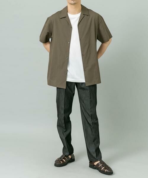URBAN RESEARCH ROSSO / アーバンリサーチ ロッソ シャツ・ブラウス | 『イージーケア / XLサイズあり』アーバンリラックスリネンオープンカラーシャツ | 詳細4