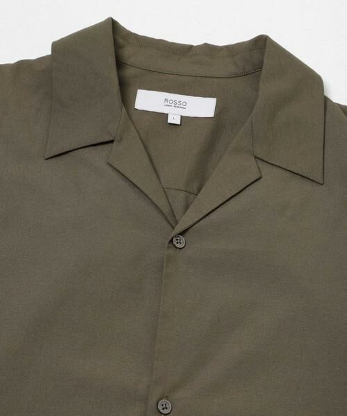 URBAN RESEARCH ROSSO / アーバンリサーチ ロッソ シャツ・ブラウス | 『イージーケア / XLサイズあり』アーバンリラックスリネンオープンカラーシャツ | 詳細6