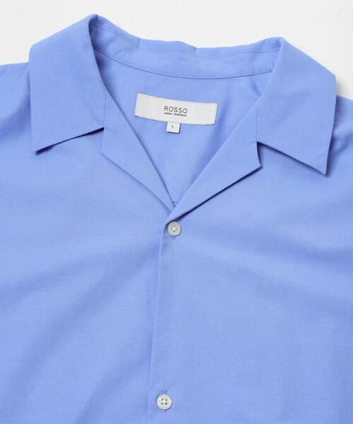 URBAN RESEARCH ROSSO / アーバンリサーチ ロッソ シャツ・ブラウス | 『イージーケア / XLサイズあり』アーバンリラックスリネンオープンカラーシャツ | 詳細13